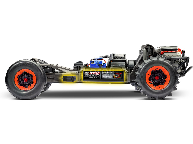 RC auto Traxxas Funco 1:6 RTR, modrá