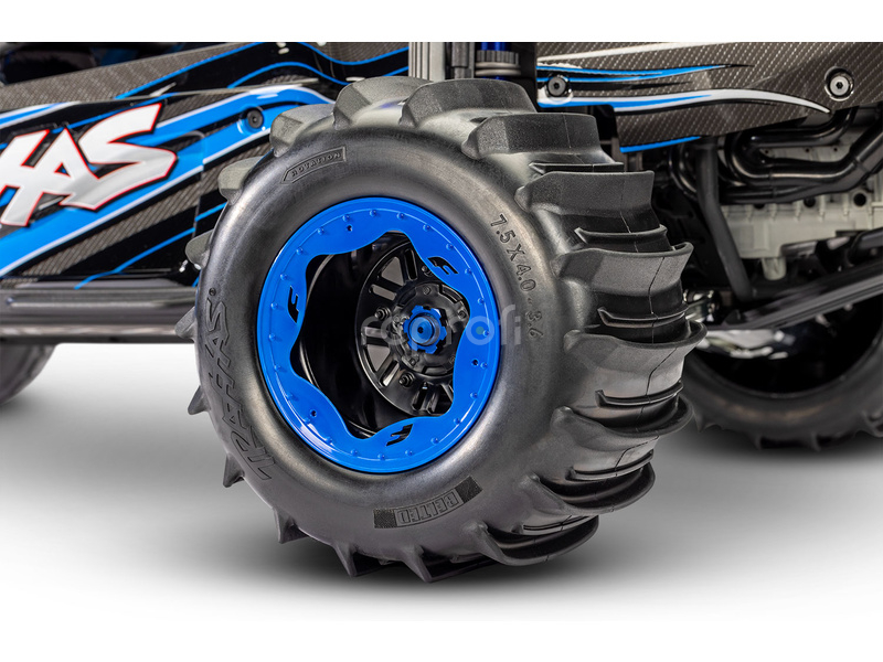 RC auto Traxxas Funco 1:6 RTR, modrá