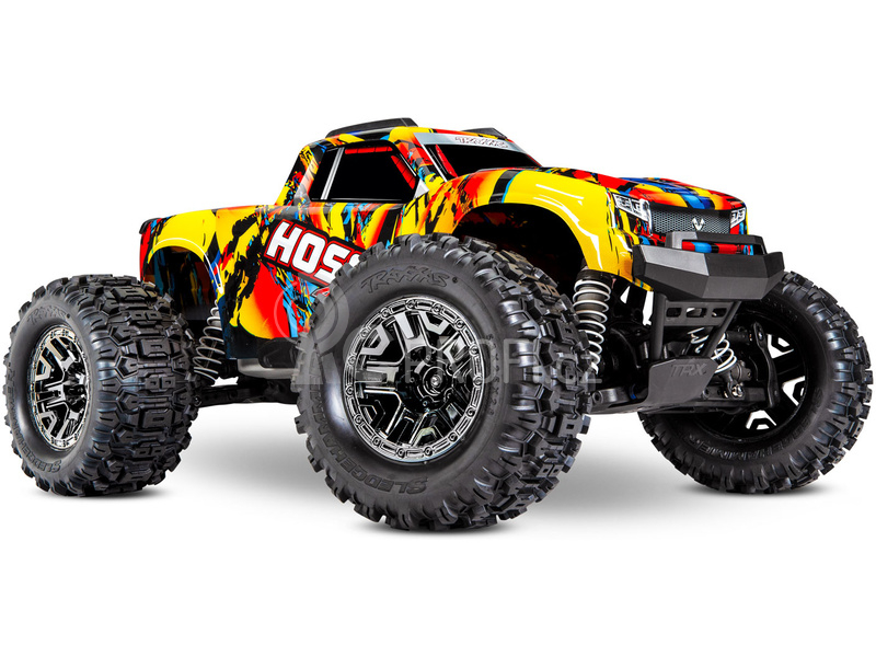 RC auto Traxxas Hoss 1:10 VXL 4WD TQi RTR, červená