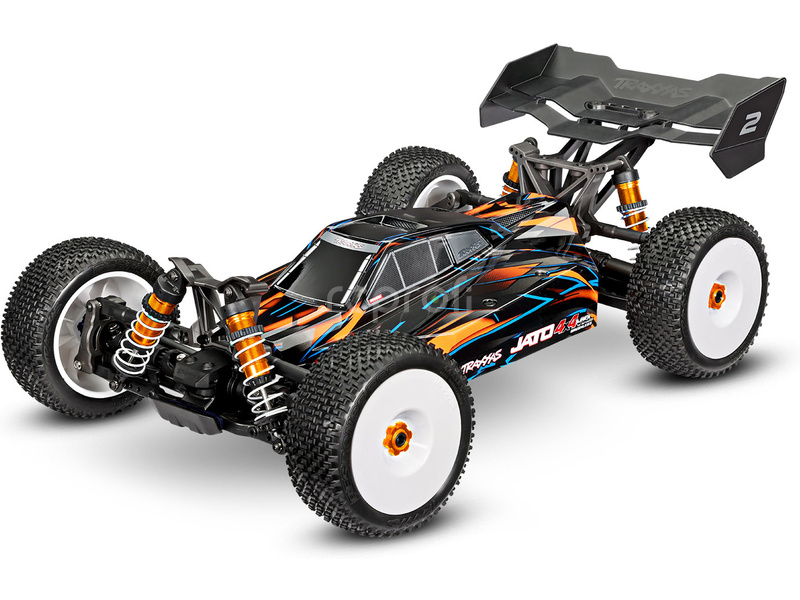 RC auto Traxxas Jato 1:8 4WD VXL-4S RTR, modrá