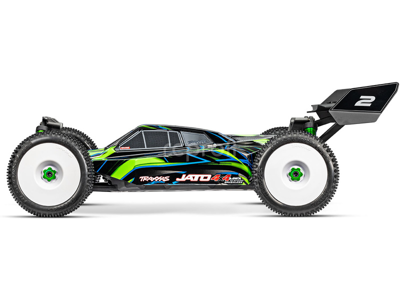 RC auto Traxxas Jato 1:8 4WD VXL-4S RTR, modrá