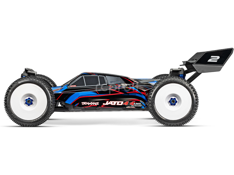 RC auto Traxxas Jato 1:8 4WD VXL-4S RTR, modrá
