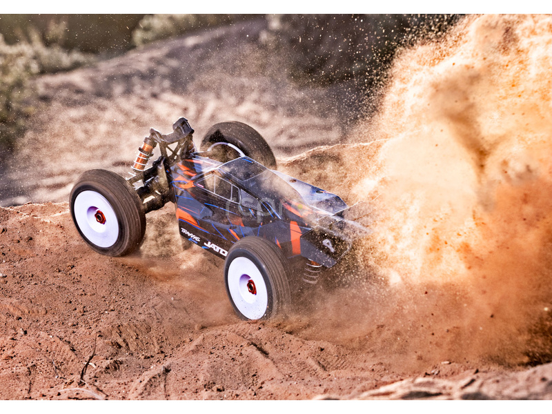 RC auto Traxxas Jato 1:8 4WD VXL-4S RTR, modrá