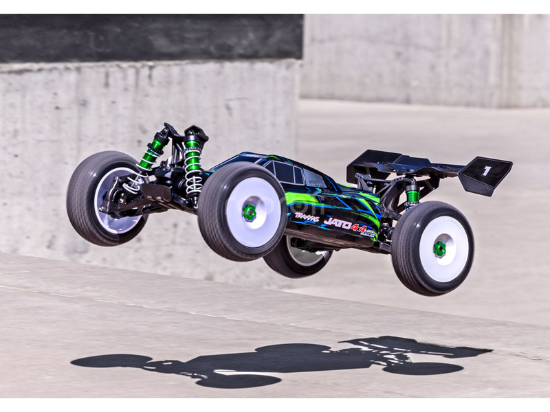 RC auto Traxxas Jato 1:8 4WD VXL-4S RTR, modrá
