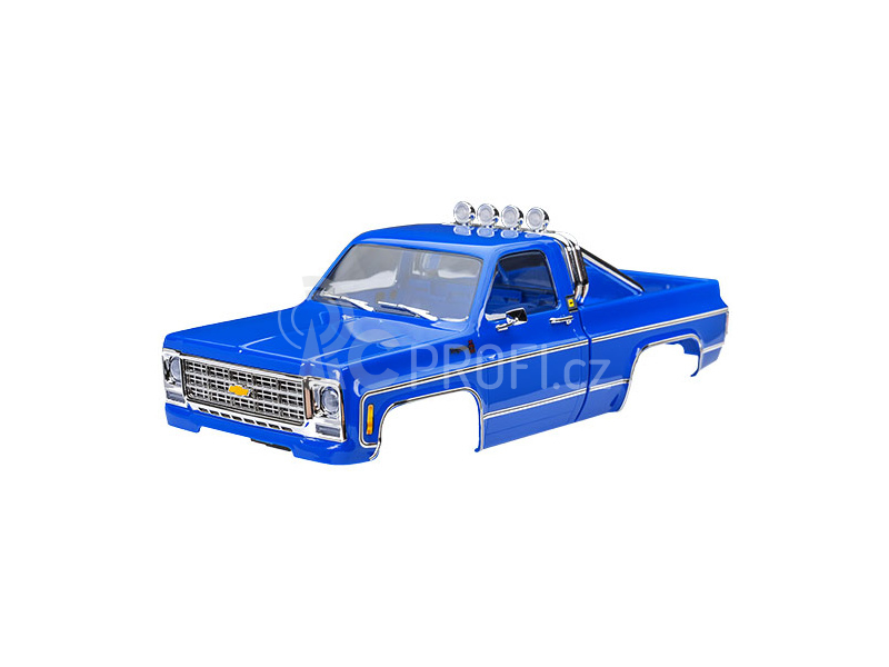 Traxxas karosérie Chevrolet K10 1979 modrá