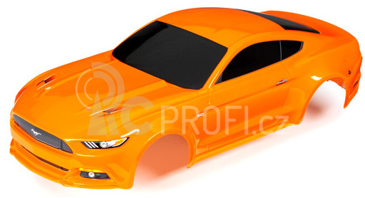 Traxxas karosérie Ford Mustang oranžová