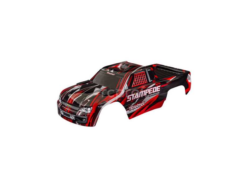 Traxxas karosérie Stampede červená (bezsponková)