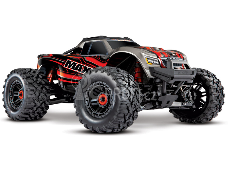 RC auto Traxxas Maxx 1:8 4WD TQi RTR, červená