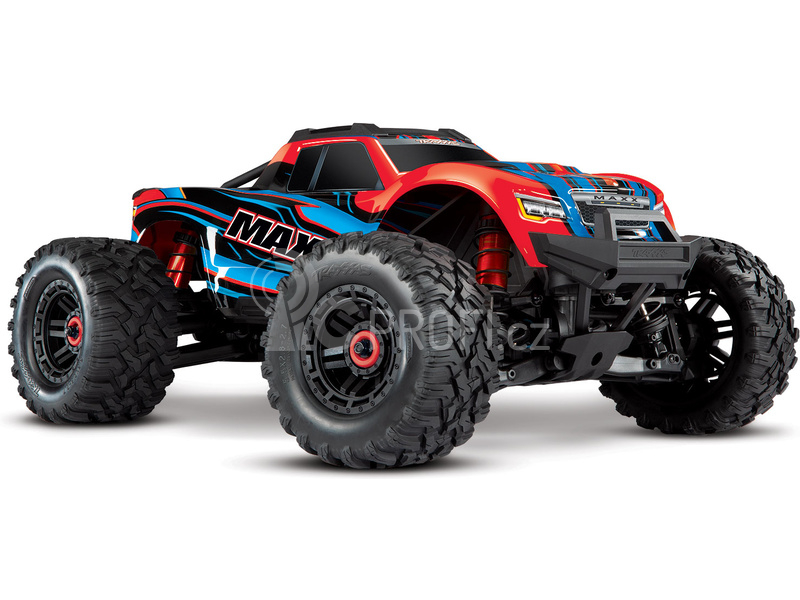 RC auto Traxxas Maxx 1:8 4WD TQi RTR, červená