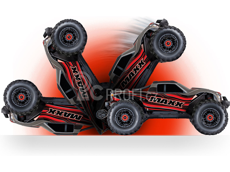 Traxxas Maxx 1:8 4WD TQi RTR červený