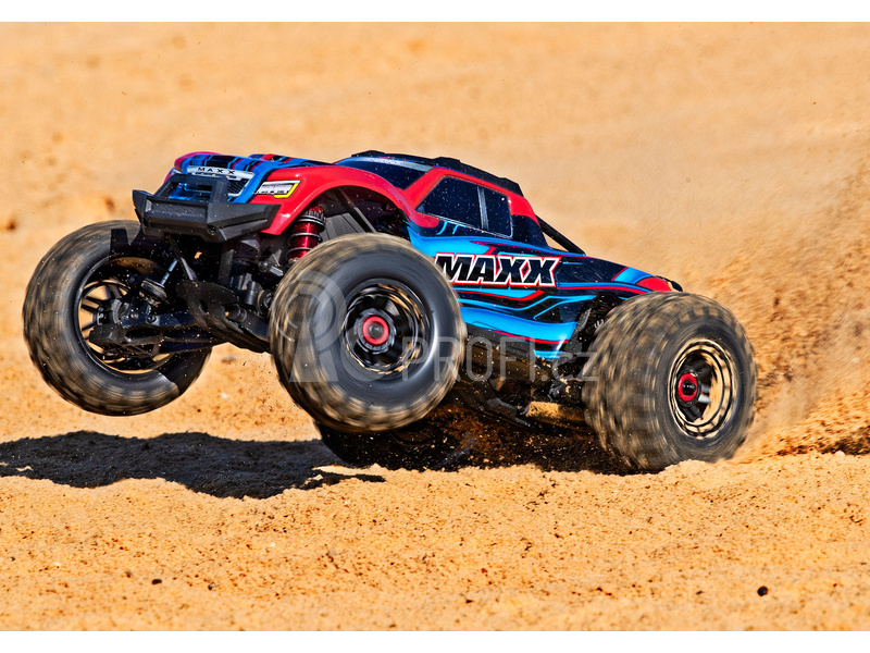 RC auto Traxxas Maxx 1:8 4WD TQi RTR, červená