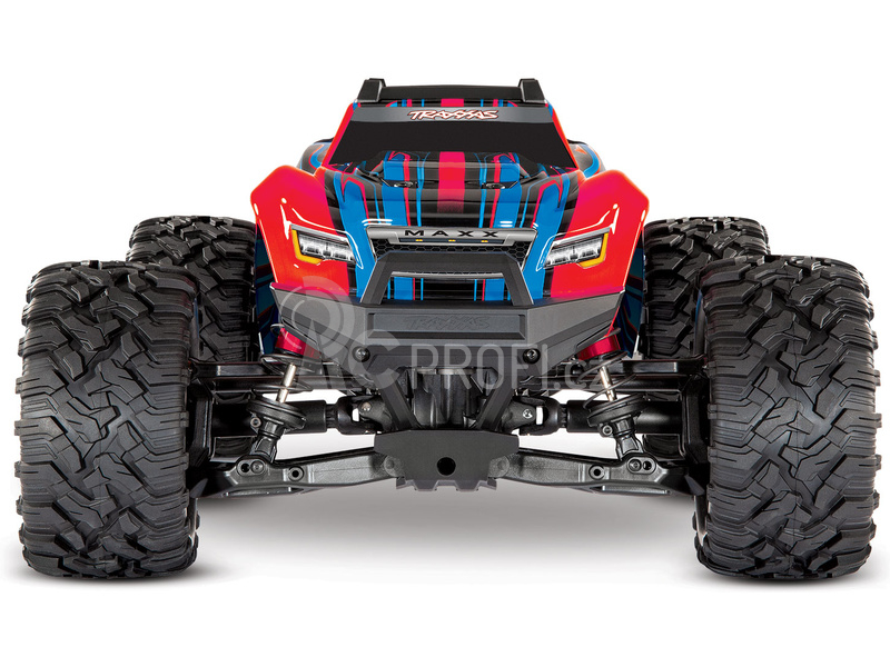 RC auto Traxxas Maxx 1:8 4WD TQi RTR, červená