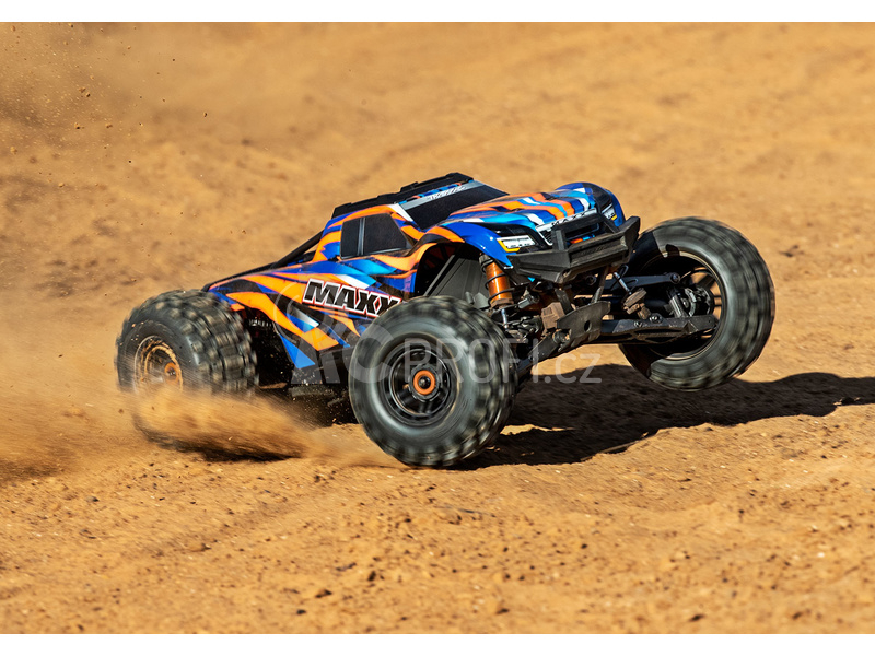 RC auto Traxxas Maxx 1:8 4WD TQi RTR, modrá