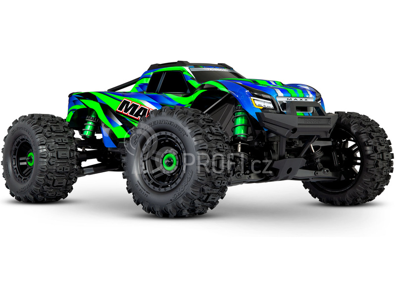 RC auto Traxxas Maxx 1:8 4WD TQi RTR, modrá