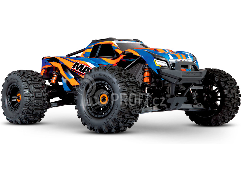 RC auto Traxxas Maxx 1:8 4WD TQi RTR, modrá