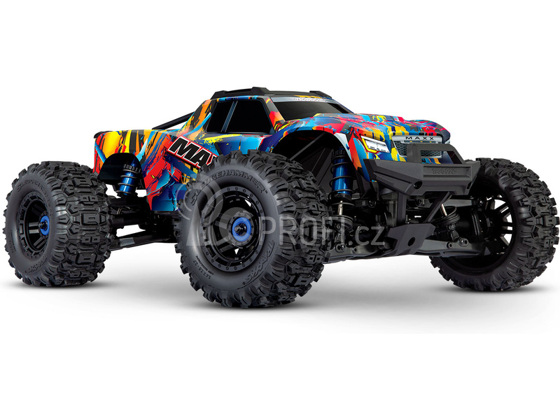 RC auto Traxxas Maxx 1:8 4WD TQi RTR, modrá