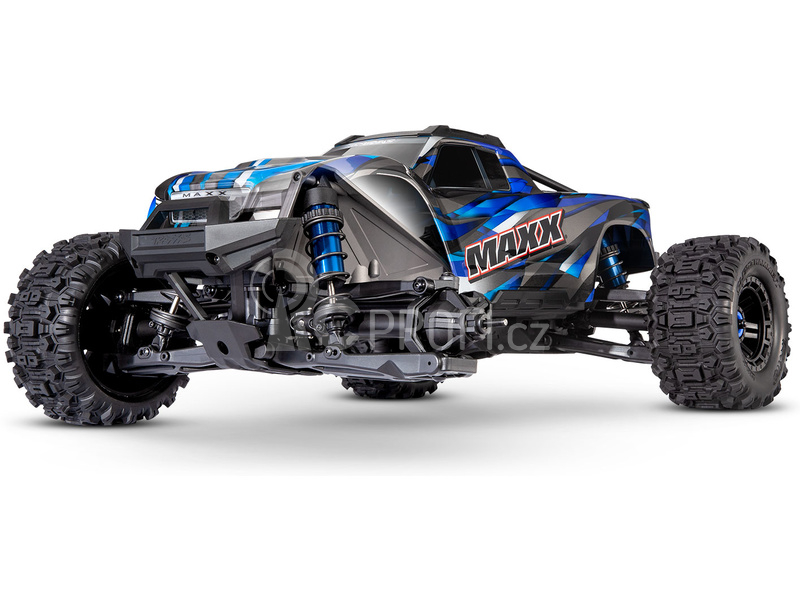 RC auto Traxxas Maxx 1:8 4WD TQi RTR, modrá