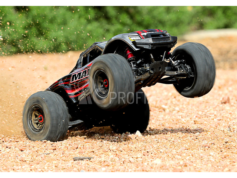 RC auto Traxxas Maxx 1:8 4WD TQi RTR, oranžová