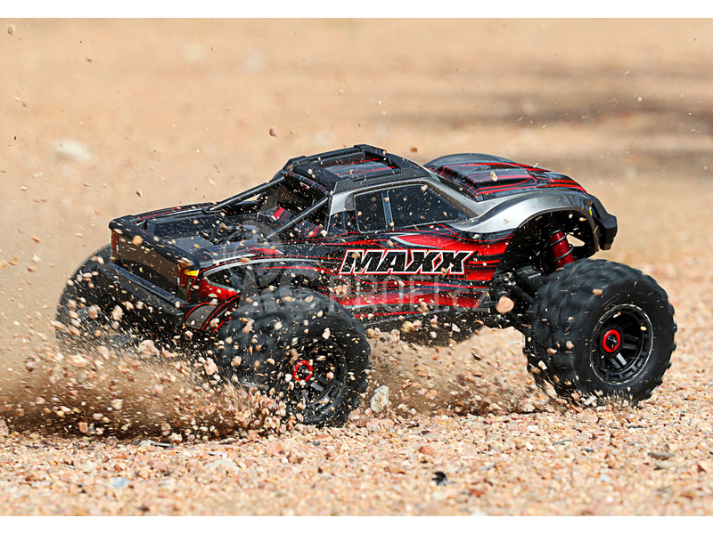 RC auto Traxxas Maxx 1:8 4WD TQi RTR, oranžová