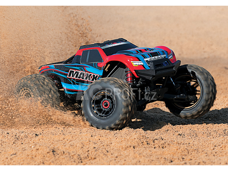 RC auto Traxxas Maxx 1:8 4WD TQi RTR, oranžová