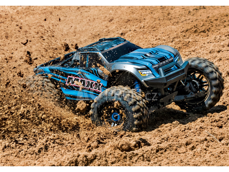 RC auto Traxxas Maxx 1:8 4WD TQi RTR, oranžová