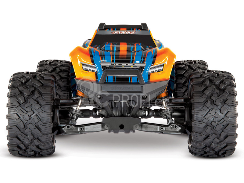 RC auto Traxxas Maxx 1:8 4WD TQi RTR, oranžová