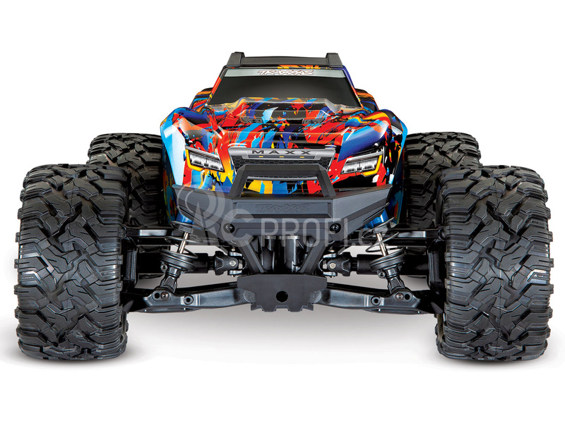 RC auto Traxxas Maxx 1:8 4WD TQi RTR, oranžová