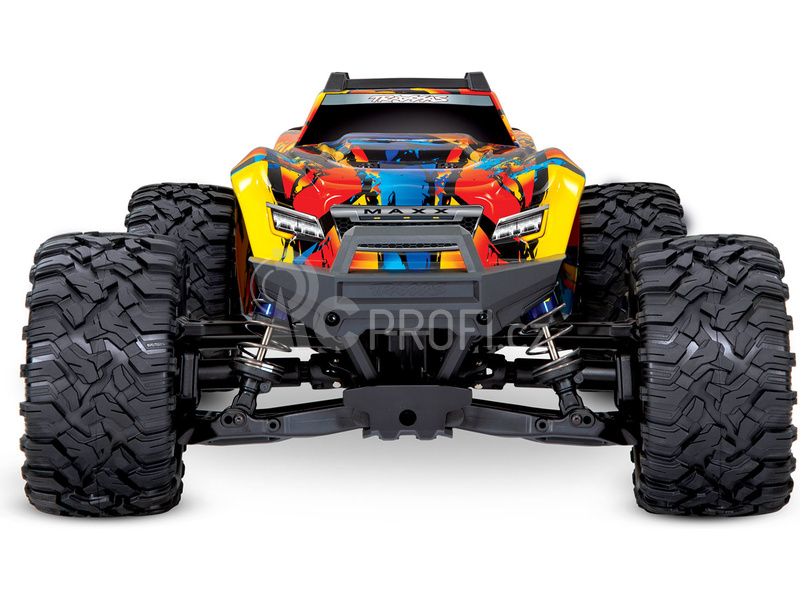 RC auto Traxxas Maxx 1:8 4WD TQi RTR, oranžová