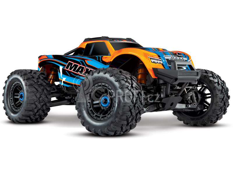 RC auto Traxxas Maxx 1:8 4WD TQi RTR, oranžová