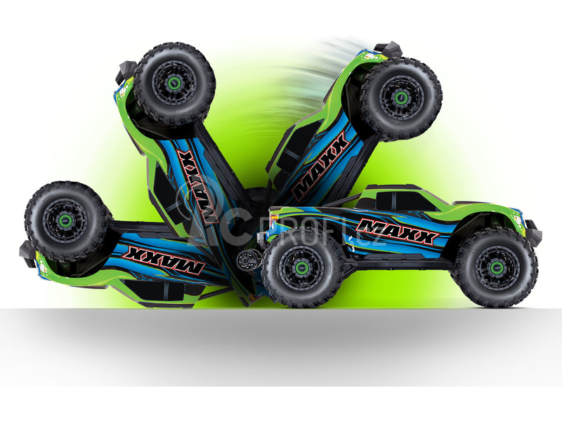 RC auto Traxxas Maxx 1:8 4WD TQi RTR, zelená