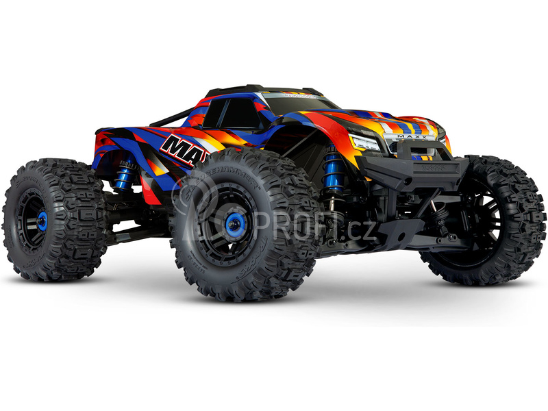 RC auto Traxxas Maxx 1:8 4WD TQi RTR, žlutá