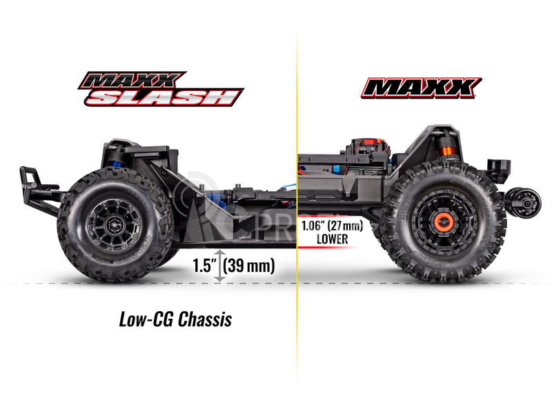 RC auto Traxxas Maxx Slash 1:8 RTR, červená