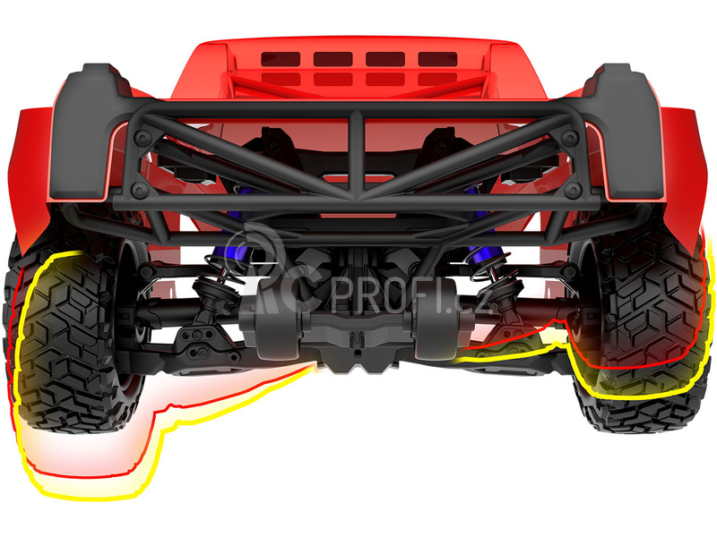 RC auto Traxxas Maxx Slash 1:8 RTR, červená