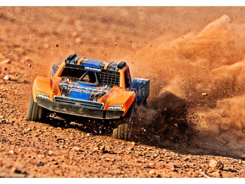 Traxxas Mini Slash 1:12 BL-2s 4WD RTR oranžový