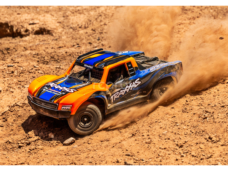 Traxxas Mini Slash 1:12 BL-2s 4WD RTR oranžový