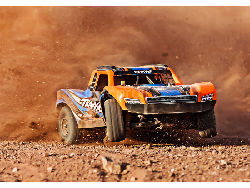 Traxxas Mini Slash 1:12 BL-2s 4WD RTR růžový
