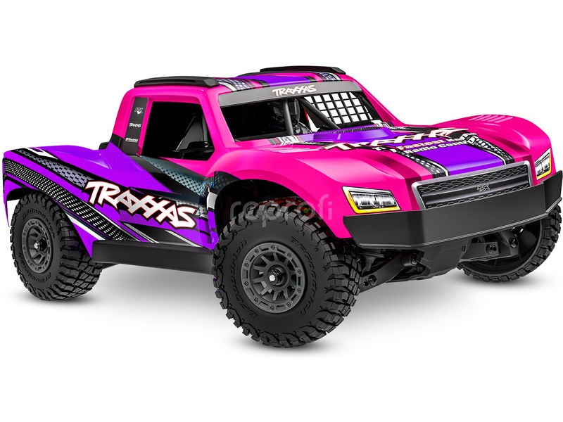 Traxxas Mini Slash 1:12 BL-2s 4WD RTR růžový