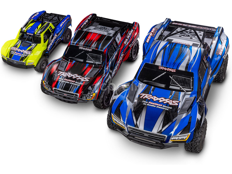 Traxxas Mini Slash 1:12 BL-2s 4WD RTR růžový