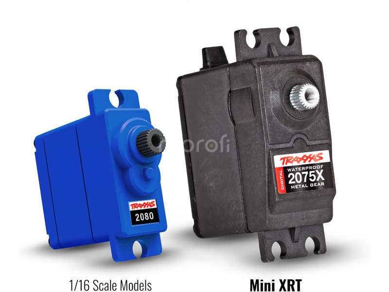 RC auto Traxxas Mini XRT 1:12 VXL-3s 4WD RTR, oranžová