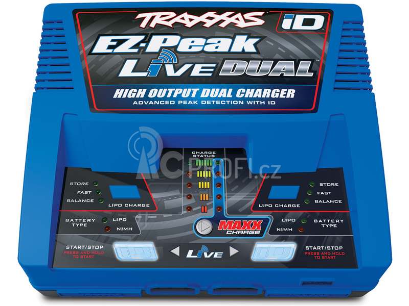 Traxxas nabíječ EZ-Peak Live Dual 2x100W
