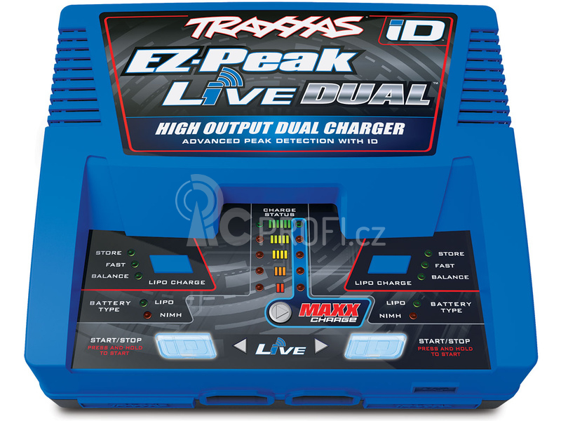 Traxxas nabíječ EZ-Peak Live Dual 2x100W