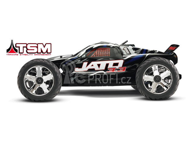 RC auto Traxxas Nitro Jato 1:10 TQi BlueTooth RTR, červená