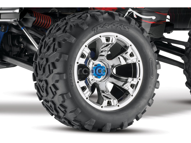 RC auto Traxxas Nitro Revo 1:8 s BlueTooth RTR, modrá