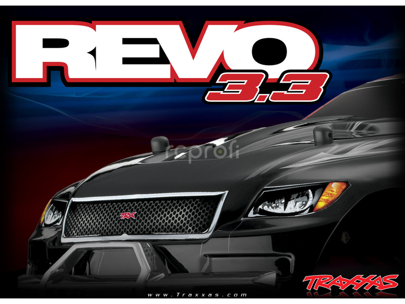 RC auto Traxxas Nitro Revo 1:8 s BlueTooth RTR, modrá