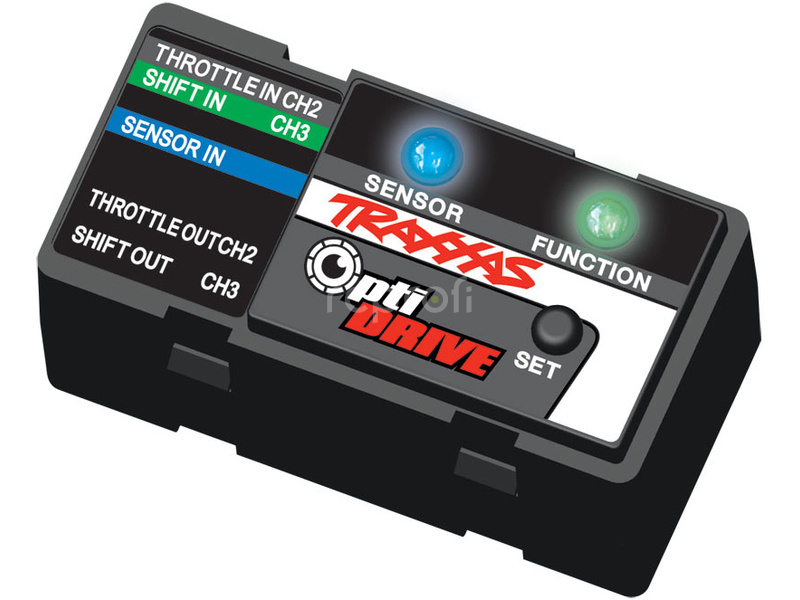 RC auto Traxxas Nitro Revo 1:8 s BlueTooth RTR, modrá