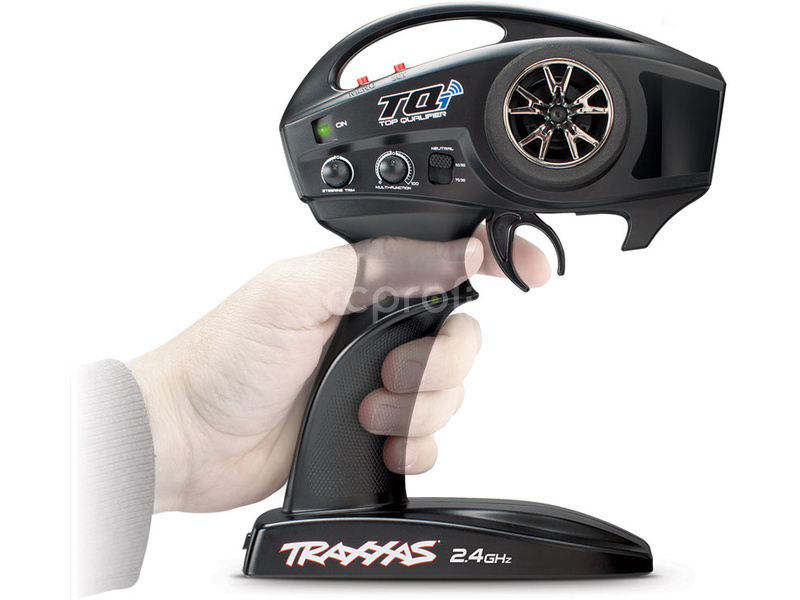 RC auto Traxxas Nitro Revo 1:8 s BlueTooth RTR, modrá
