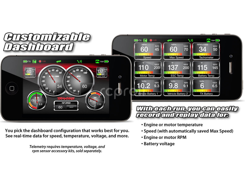 RC auto Traxxas Nitro Revo 1:8 s BlueTooth RTR, modrá