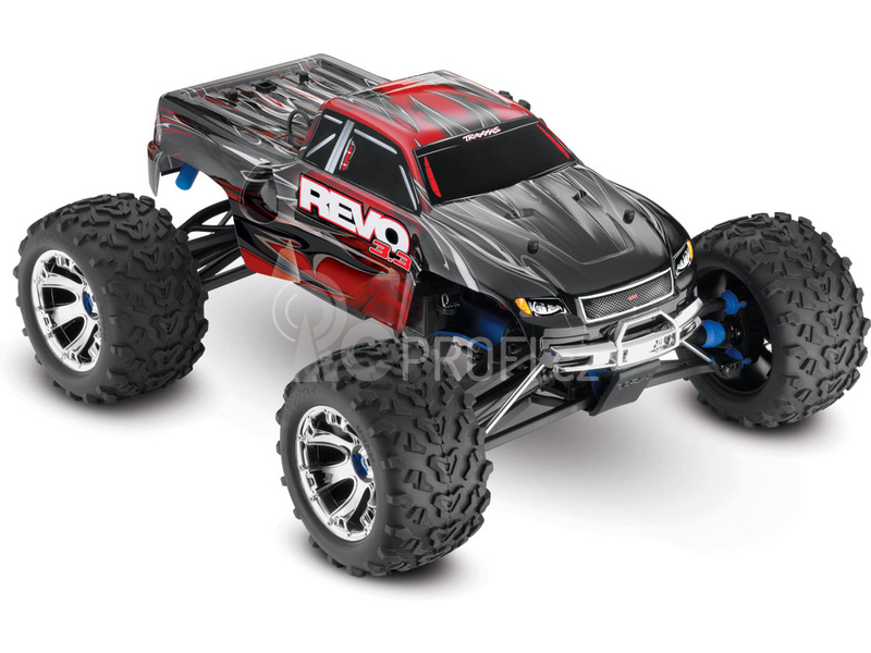 RC auto Traxxas Nitro Revo 1:8 TQi s BlueTooth RTR, červená