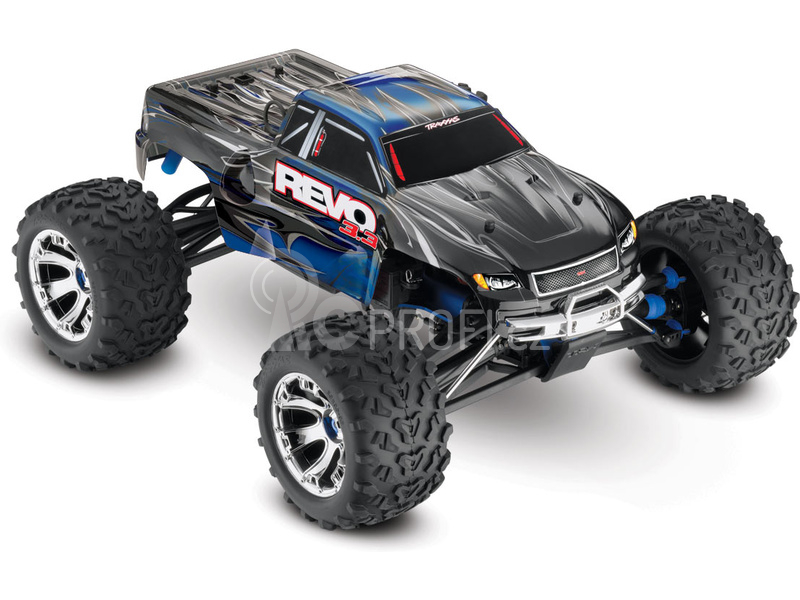 RC auto Traxxas Nitro Revo 1:8 TQi s BlueTooth RTR, modrá