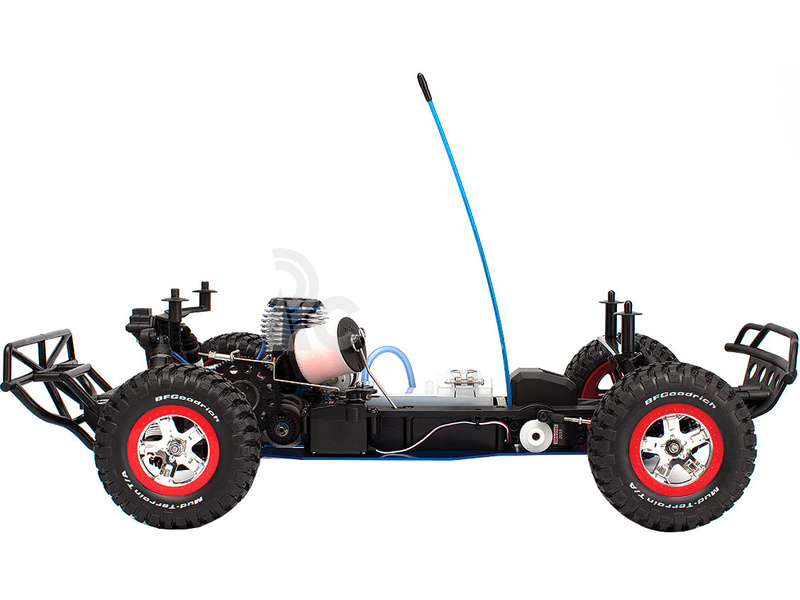 RC auto Traxxas Nitro Slash 1:10 TQi RTR, modrá